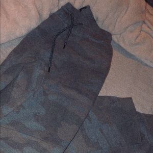 Camo sweatpants